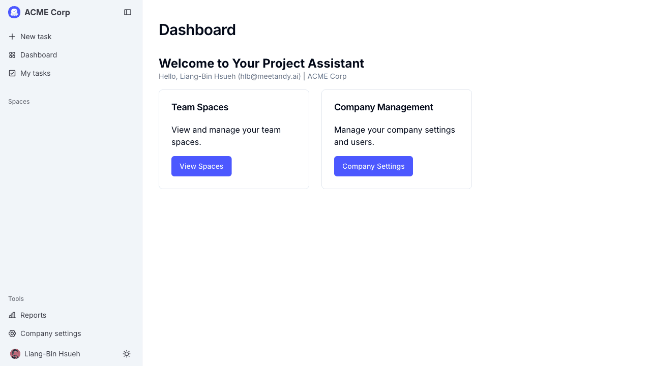 Dashboard